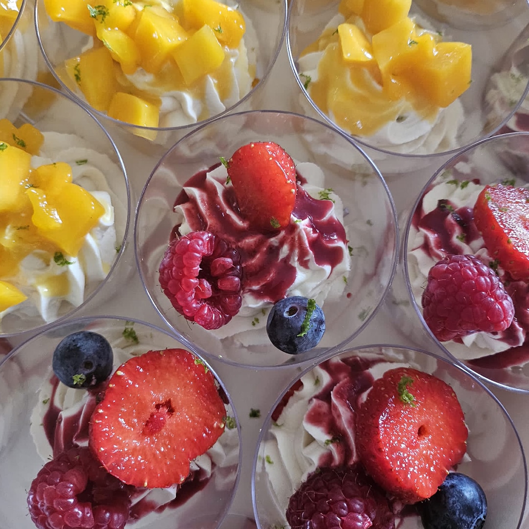 gourmandises desserts verrine