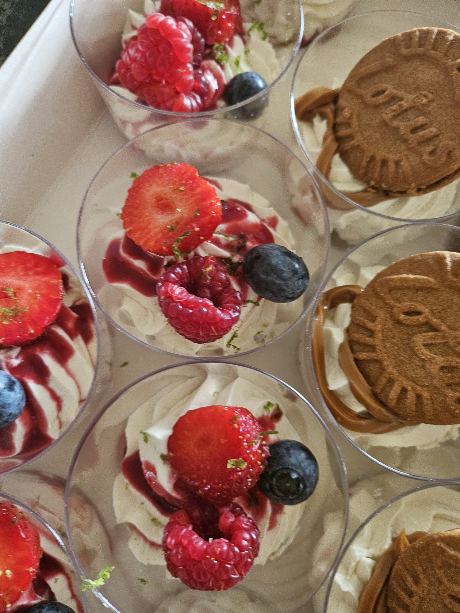 verrines dessert